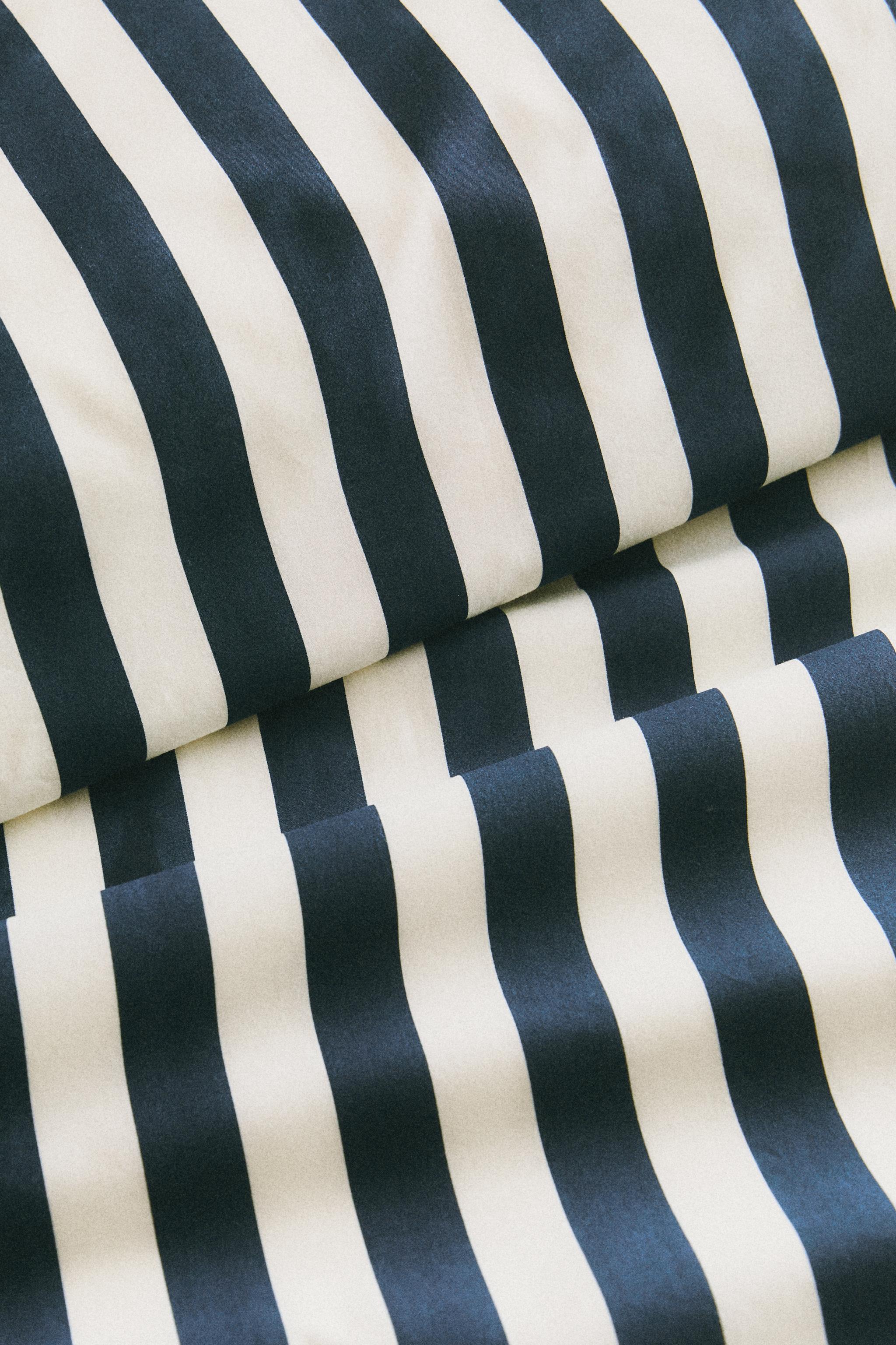 KIDS STRIPED DUVET COVER X THE ANIMALS OBSERVATORY